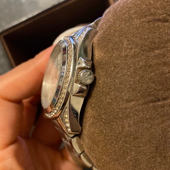 Michael Kors Stainless Steel Watch- Silver - Picture 6 of 10